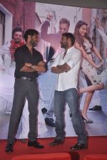 Prabhu Deva, Ajay Devgn at the Launch of Keeda song from Action Jackson on 30th Oct 2014